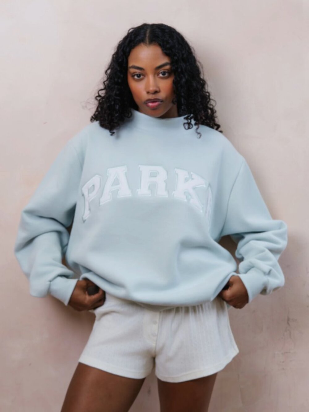 PARKE bridal varisty mockneck